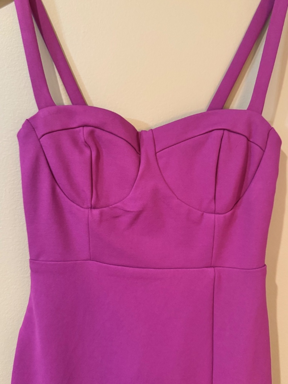 Lulus Purple Bustier Bodycon Midi Dress NWT Homecoming Wedding Guest - Picture 7 of 14